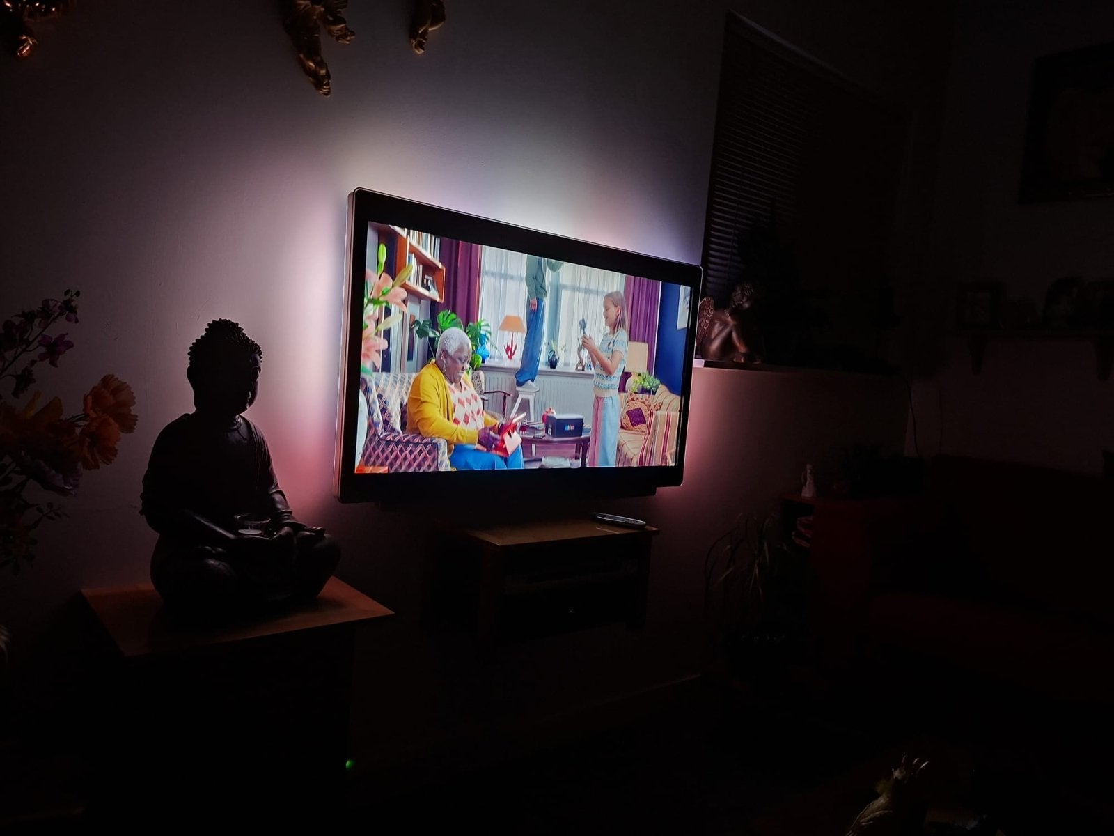 Goedwerkende Philips Ambilight 3D TV, Ophalen, Philips, 50 Hz, 100 cm of meer