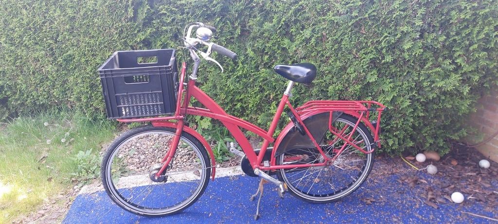 Transportfiets 't Mannetje - 5 versnellingen, Terugtraprem, Gebruikt, Mandje, 0 zitjes