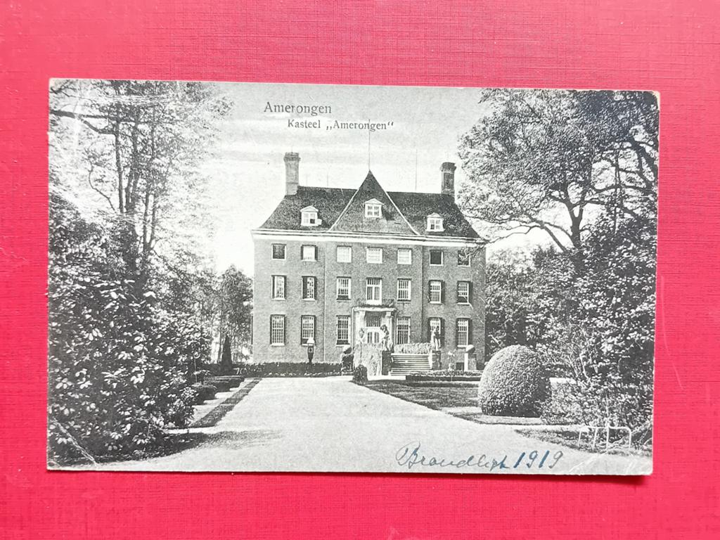 Ansichtkaart Amerongen, Verzamelen, Ansichtkaarten | Nederland, Ophalen of Verzenden, Voor 1920, Limburg