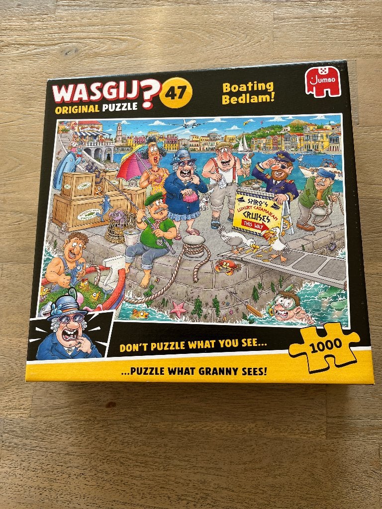 Wasgij Original 47 Boating Bedlam nieuw, Ophalen, 500 t/m 1500 stukjes, Nieuw, Legpuzzel