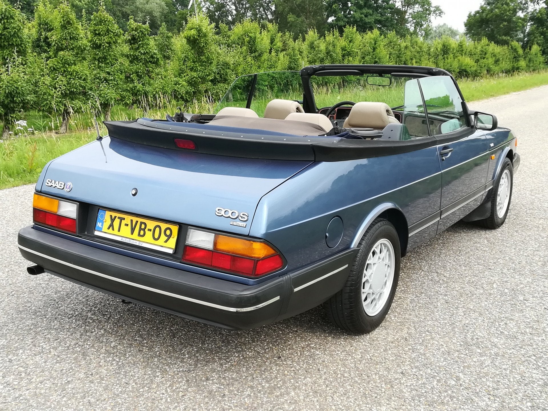 Saab 900 Classic Cabrio 2.0 S /Leder/zeer nette auto!/, foto 6