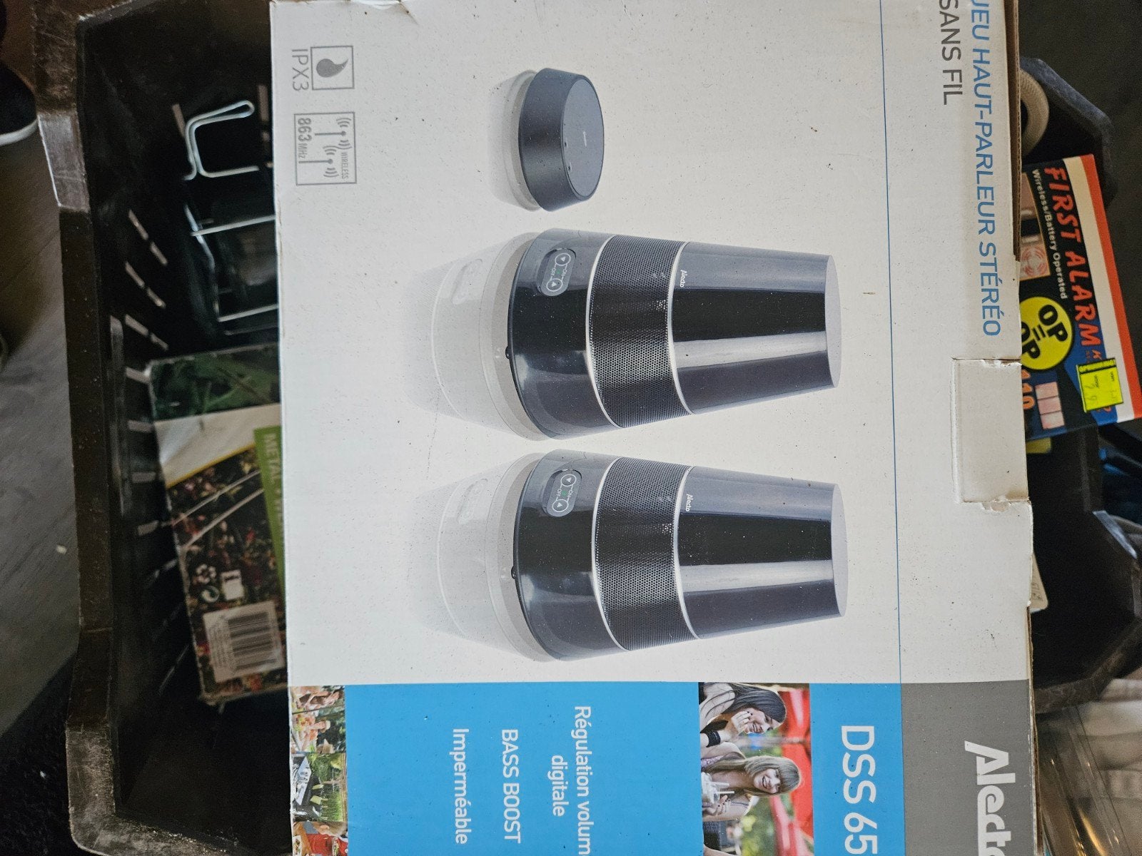 Alecto DSS-65 Draadloze Stereo Luidsprekerset, Overige merken, Onbekend adres, Nederland, Speakerset, Nieuw