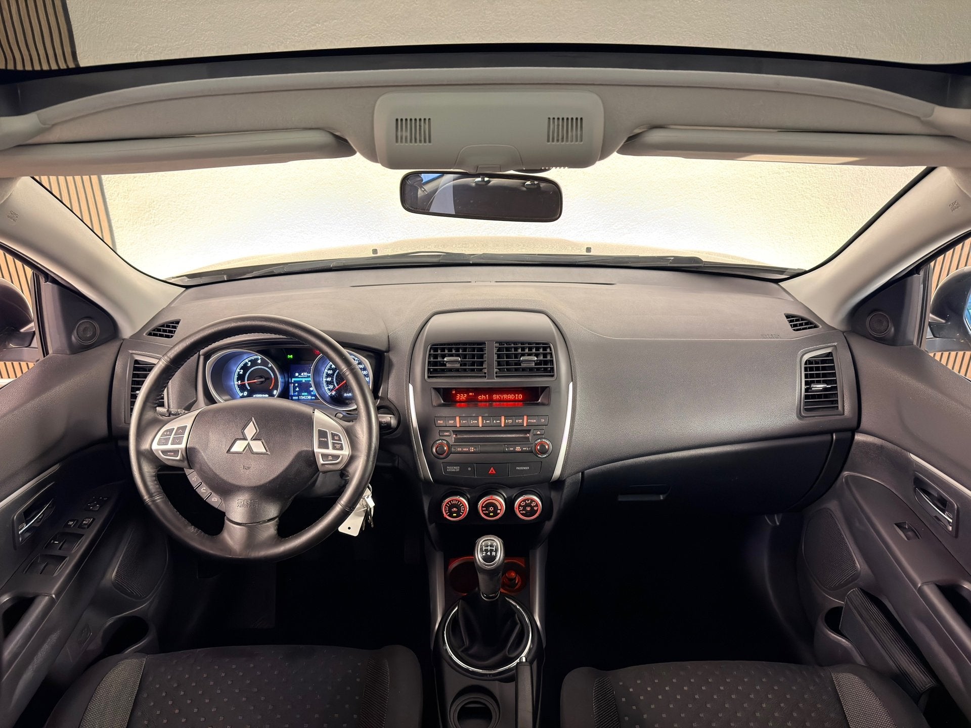 Mitsubishi ASX 1.6 Intro Edition ClearTec Trekhaak, Panorama, Auto's, Voorwielaandrijving, Euro 5, Gebruikt, Zwart