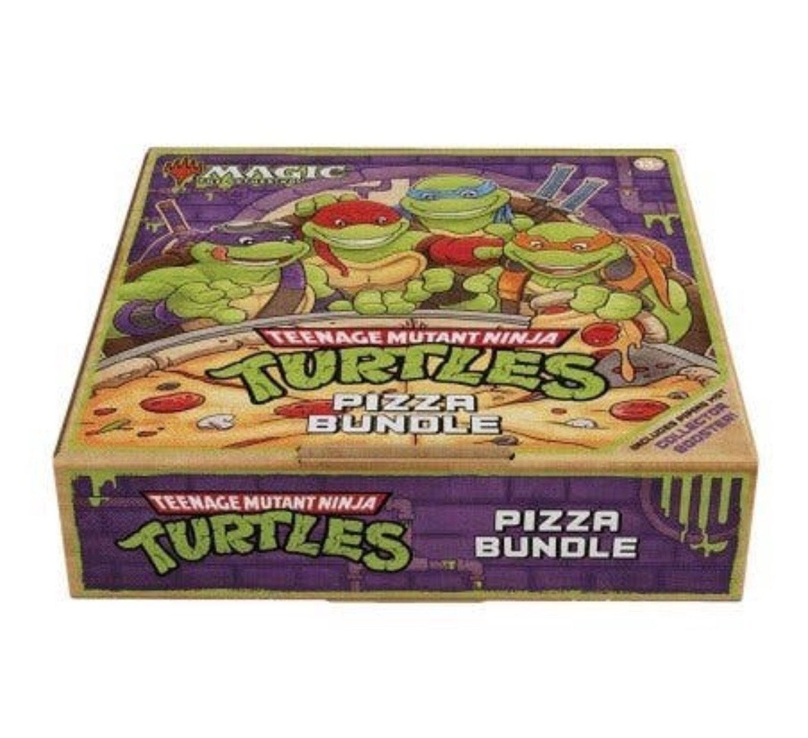 Pizza bundle turtles magic the gathering, Verzenden, Zo goed als nieuw