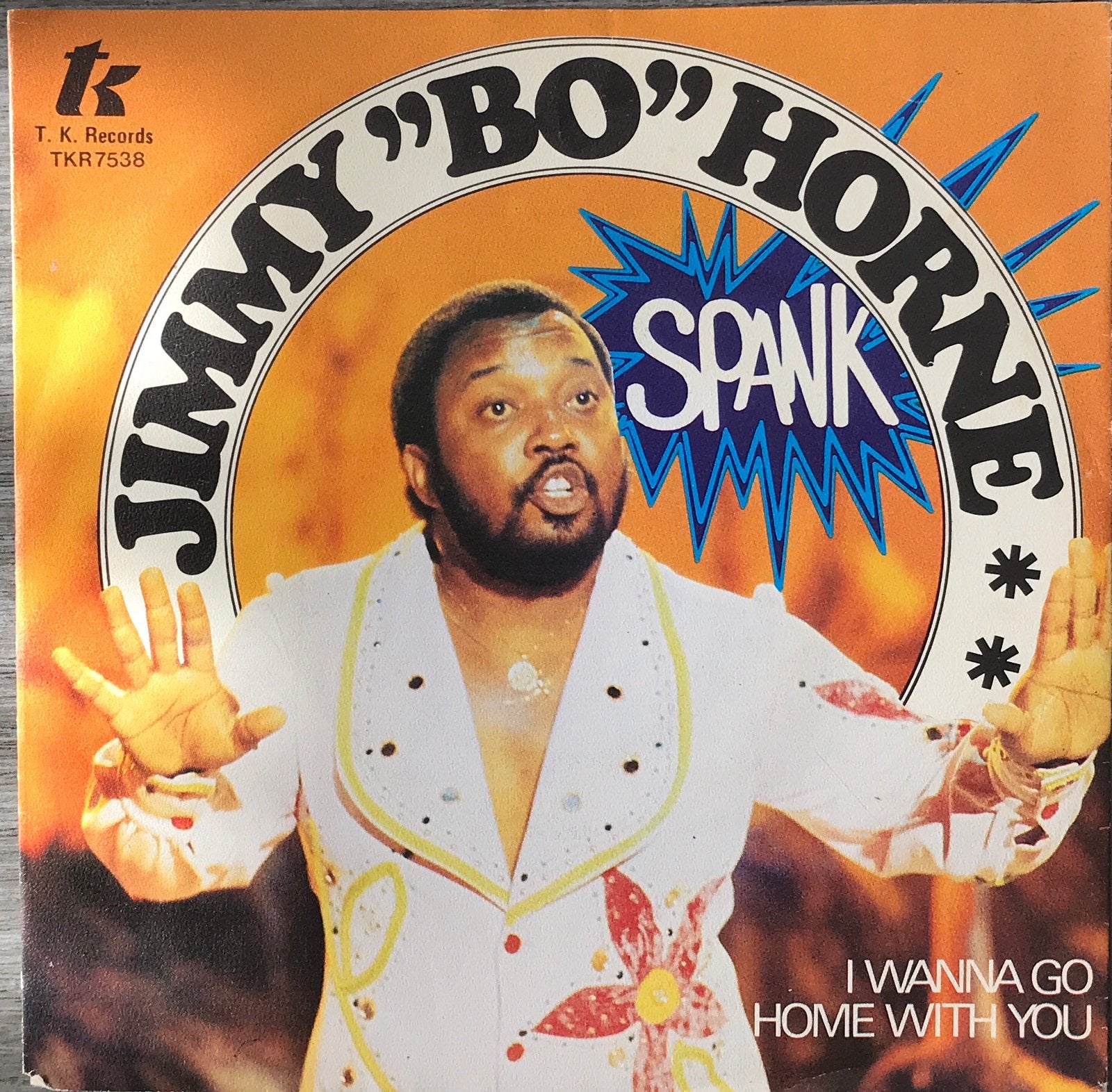 JIMMY “BO” HORNE - Spank (NL’79) ALS NIEUW (NLop30), Cd's en Dvd's, Verzenden, Zo goed als nieuw, 7 inch