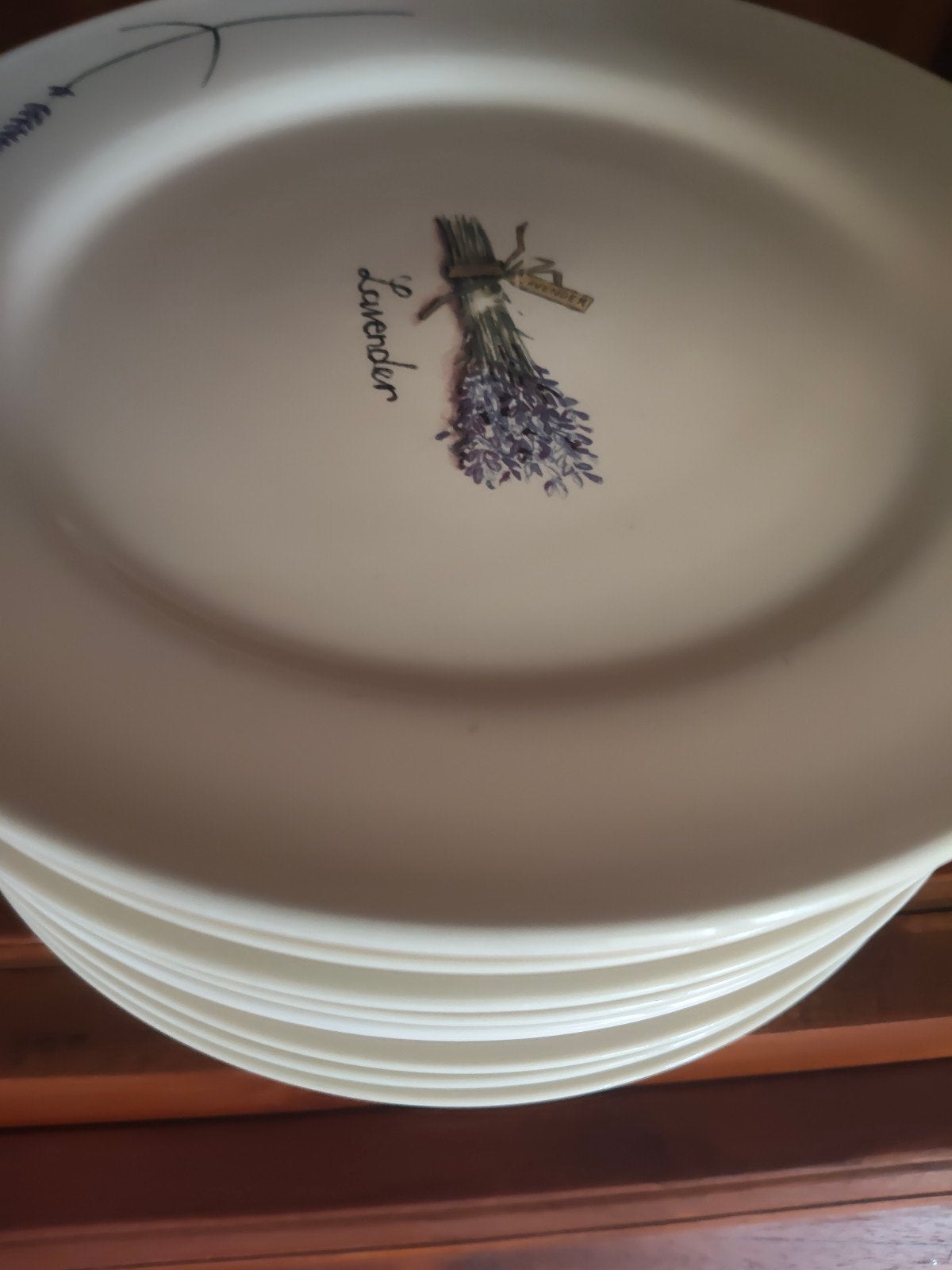 Jet ter Steege Lavendel Servies - heel veel, Ophalen, Gebruikt, Keramiek, Overige stijlen