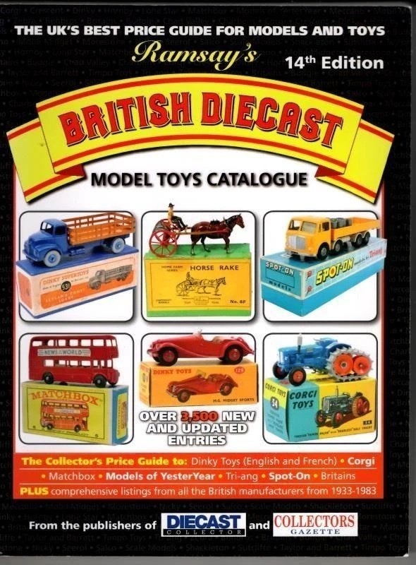 Ramsay's British Diecast Model Toys price guide 2012., Hobby en Vrije tijd, Modelauto's | Overige schalen, Ophalen of Verzenden