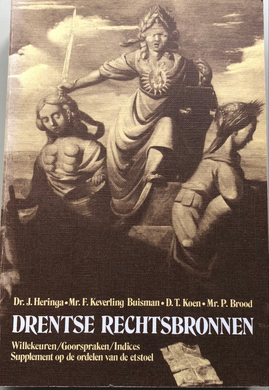 Drentse Rechtsbronnen - Willekeuren/Goorspraken/Indices, Ophalen of Verzenden, Gelezen
