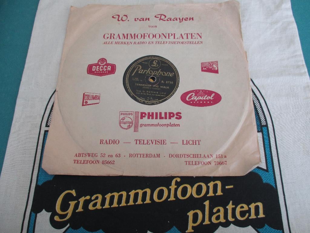 BONNIE  LOU., Gebruikt, 10 inch, Voor 1960, Ophalen of Verzenden