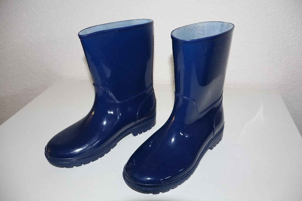 Regenlaarzen - donkerblauw - maat 33 (Z.G.A.N.), Kinderen en Baby's, Kinderkleding | Schoenen en Sokken, Ophalen, Jongen of Meisje