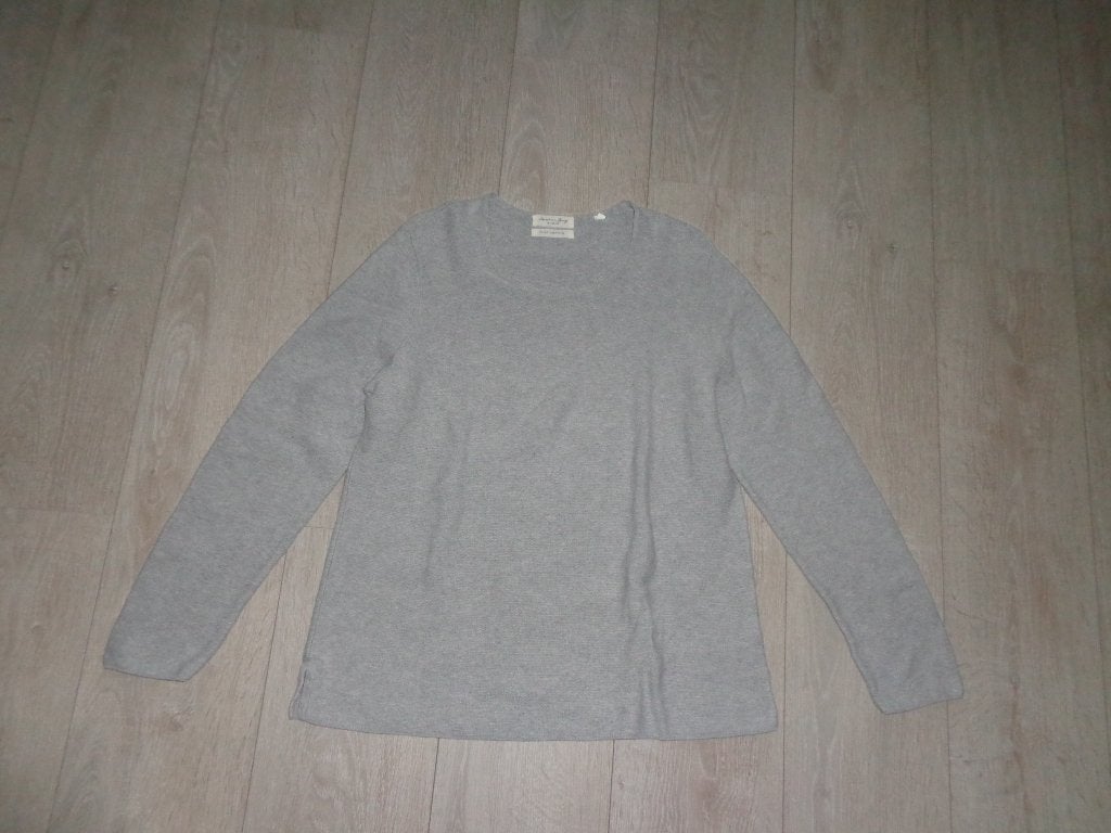 Lichtgrijze damestrui van christian berg, maat 46, Ophalen of Verzenden, Zo goed als nieuw, Maat 46/48 (XL) of groter, Grijs