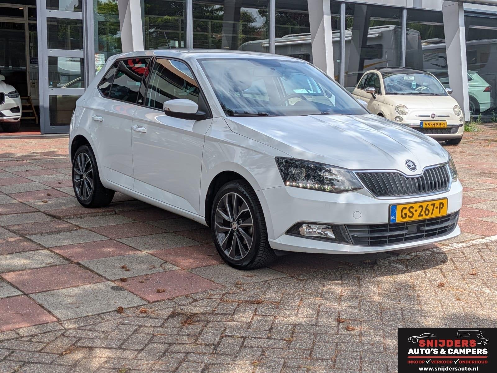 Skoda Fabia 1.2 TSI PDC stoelverwarming, Auto's, Euro 6, 4 cilinders, Wit, Origineel Nederlands