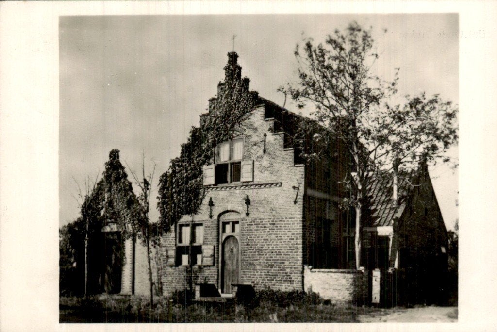 Haamstede - Het Oude Anker - Gevel, Ophalen of Verzenden, 1940 tot 1960, Gelopen, Zeeland