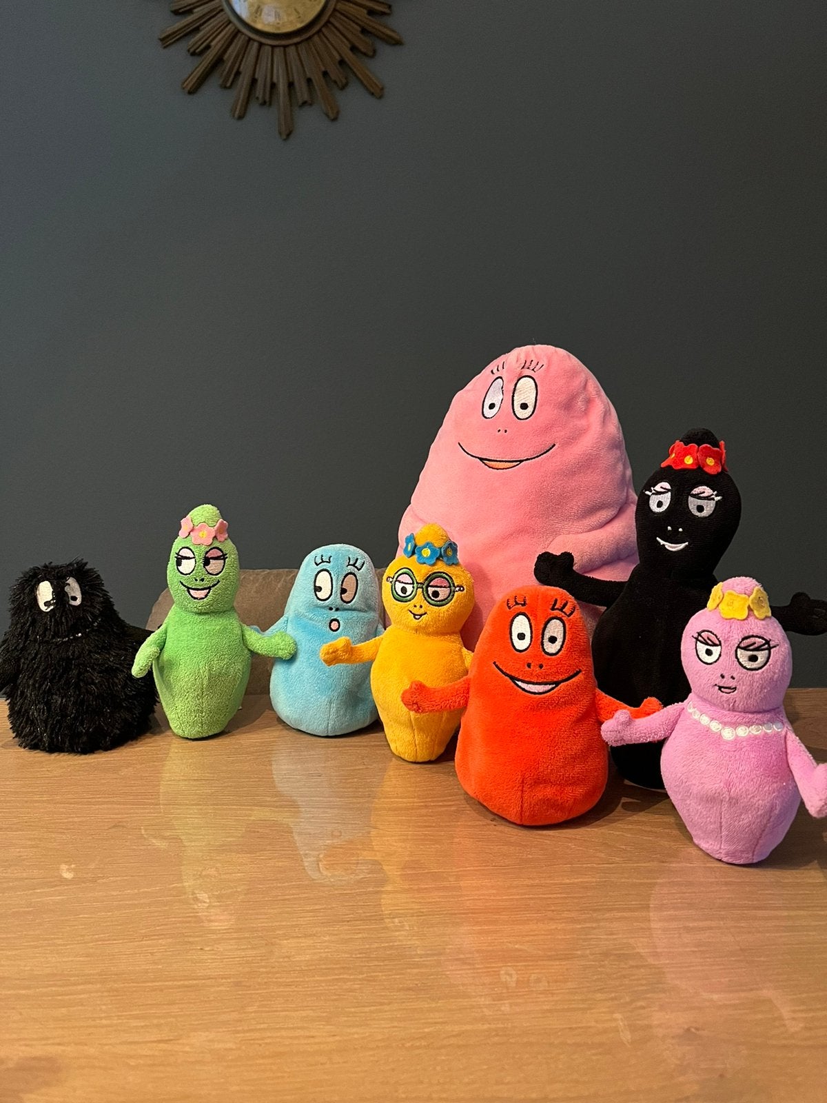 Gave set Barbapapa knuffels, Ophalen of Verzenden, Zo goed als nieuw, Overige typen