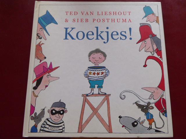 Koekjes ! Ted v Lieshout en Sieb Posthuma, Gelezen, Fictie algemeen, Ophalen of Verzenden, Voorleesboek
