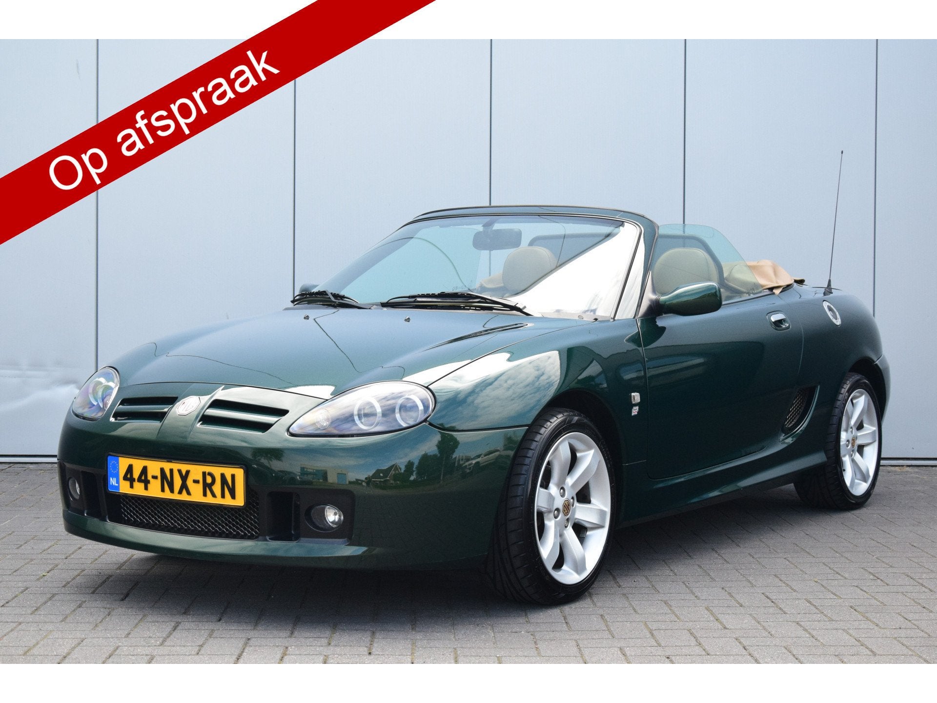 MG TF 1.8 TF 135 Brooklands Hardtop Leer 61dkm! (bj 2004), 13 km/l, Beige, 4 cilinders, Cabriolet