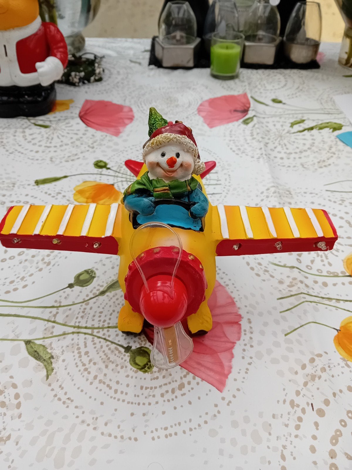 kerstdecoratie vliegtuig, Ophalen of Verzenden, Gebruikt