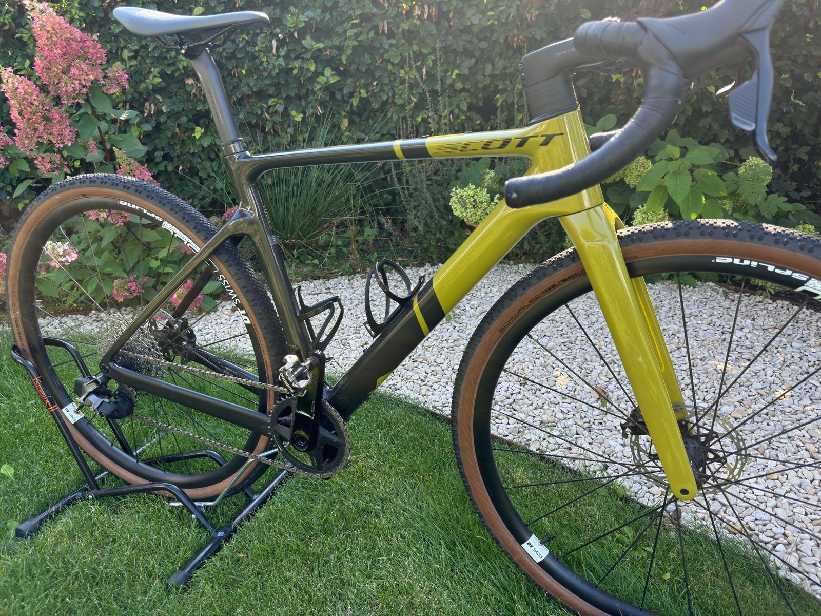 Scott Addict Gravel Tuned maat S, Carbon, Zo goed als nieuw, Meer dan 20 versnellingen, 53 tot 57 cm