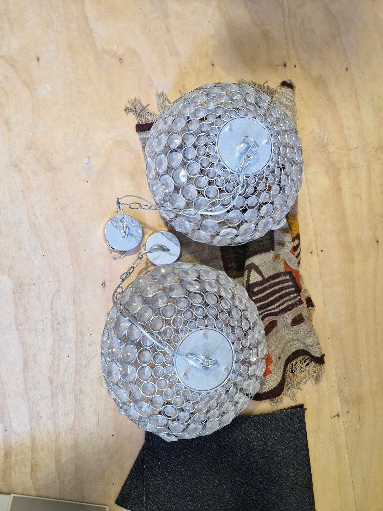lampen, Ophalen, Zo goed als nieuw, Glas, E27 (groot)