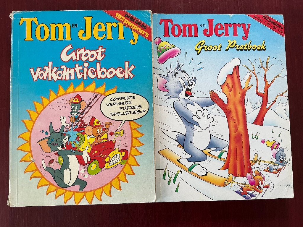 Tom en Jerry, Boeken, Meerdere stripboeken, Ophalen of Verzenden, Gelezen
