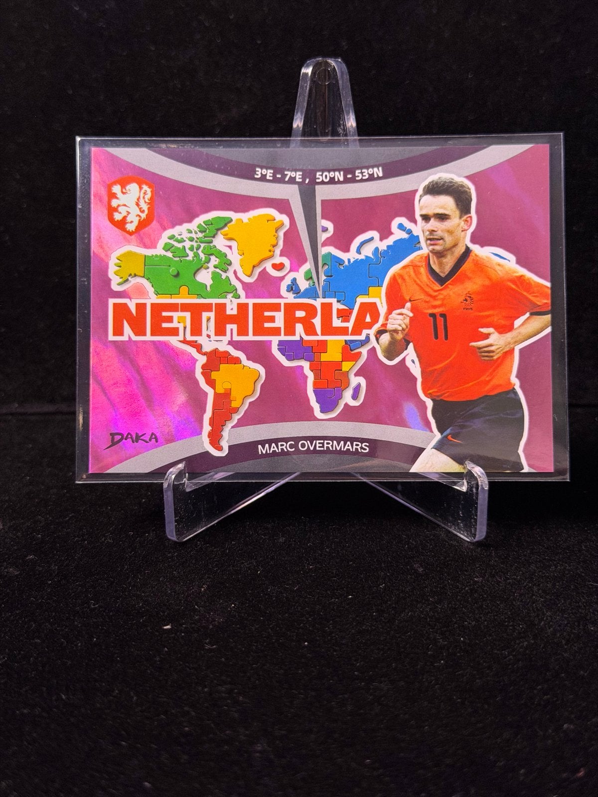 Daka Top Audience Nederland 2026 Mark Overmars parallel 92/9, Verzamelen, Sportartikelen en Voetbal, Verzenden, Nieuw, Overige binnenlandse clubs