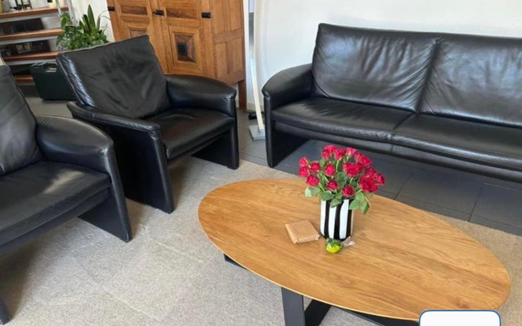 Leolux bankstel 2,5-zits en twee fauteuils Almere, Huis en Inrichting, Ophalen of Verzenden, Zo goed als nieuw