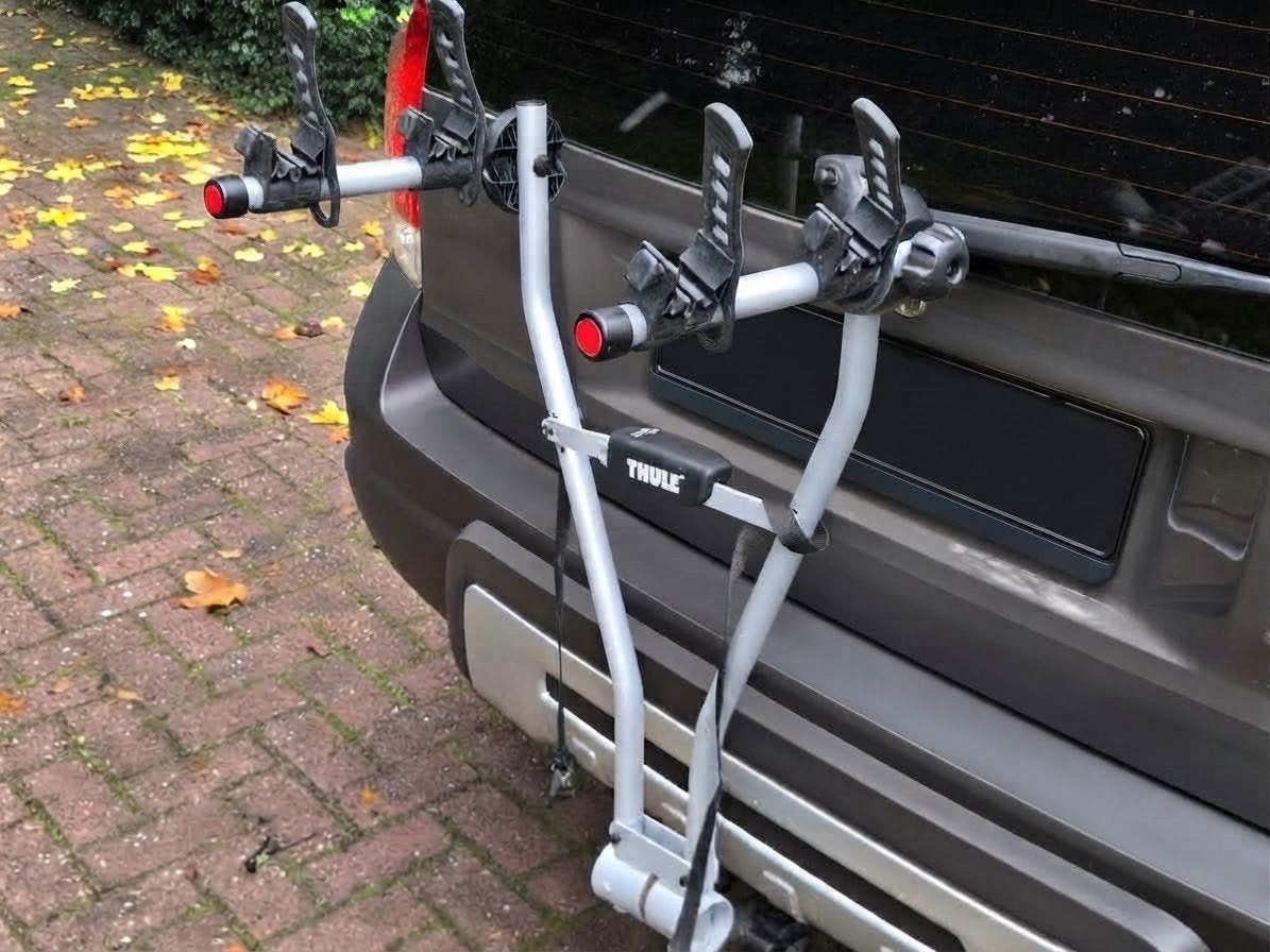 Thule Fietsendrager Xpress 2 (2 fietsen), Verzenden, 2 fietsen, Zo goed als nieuw, Trekhaakdrager