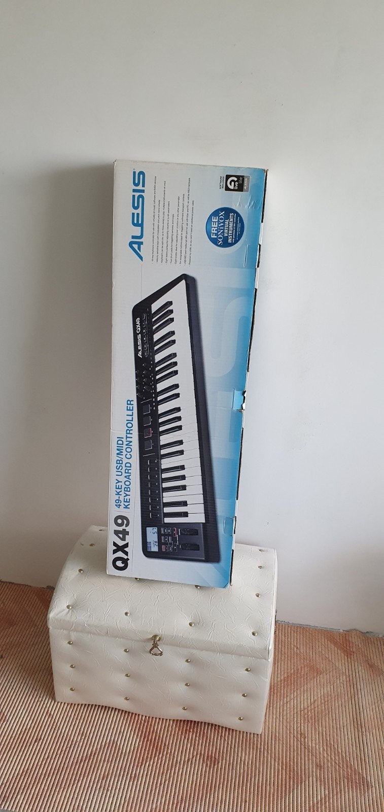 Alesis QX49 MIDI Keyboard Controller - Zo goed als nieuw €85, Ophalen of Verzenden, Zo goed als nieuw, Overige merken