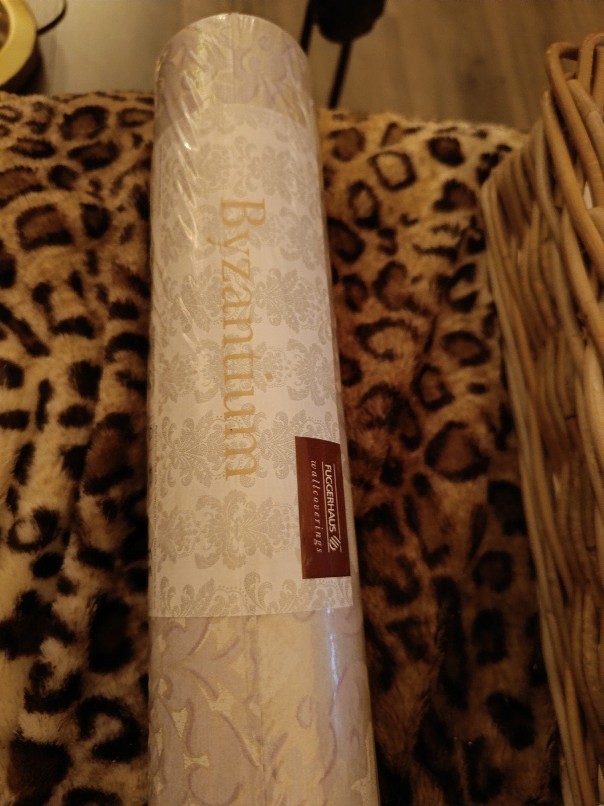 1 rol Byzantium barok behang 4792-22, kleur Lavender, Ornamentaal, Overige typen, Overige merken, Paars