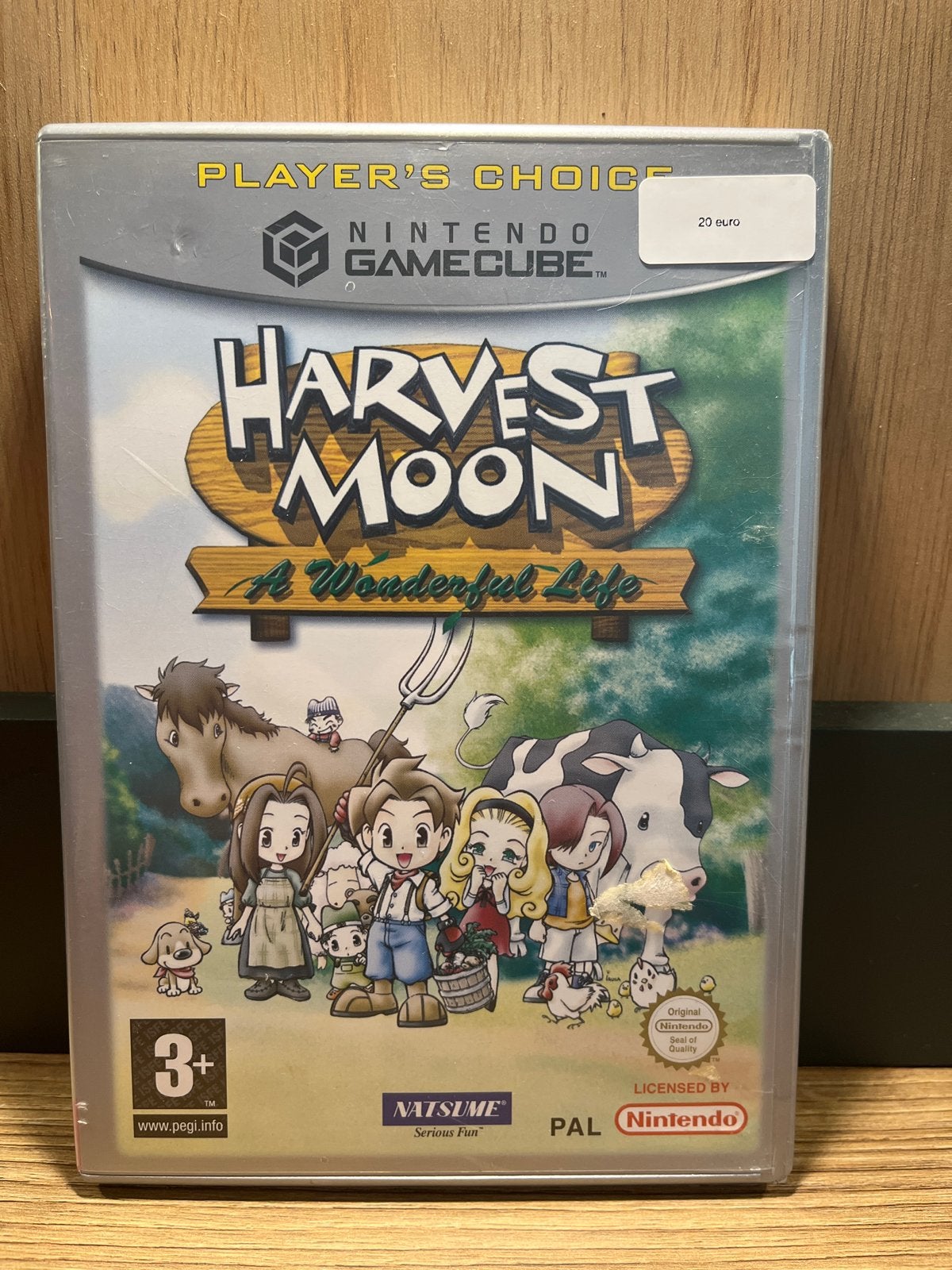 Harvest Moon: A Wonderful Life - Nintendo GameCube, Gebruikt, 1 speler, Ophalen of Verzenden, Vanaf 3 jaar
