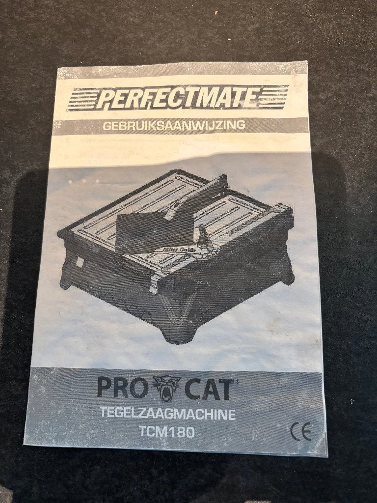 Tegelzaag (water) ProCat, Ophalen, Gebruikt, Overige typen, 600 tot 1200 watt