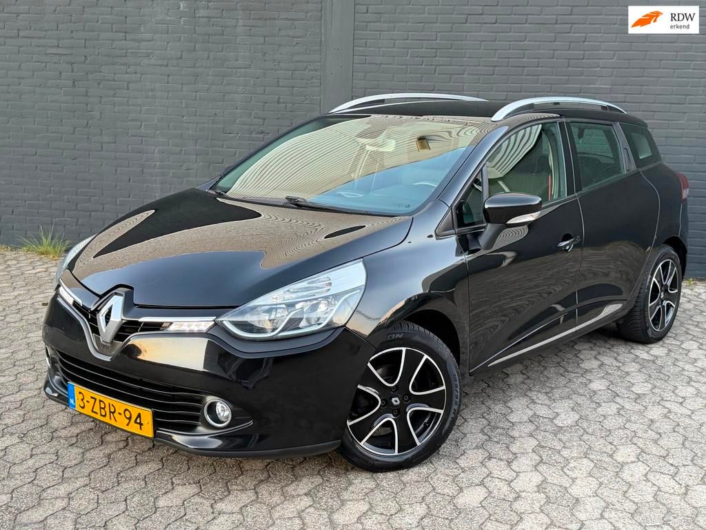 Renault Clio Estate 0.9 TCe Dynamique|NAVI|CLIMA|CRUISE|APK|, Lichtsensor, Zwart, Handgeschakeld, 3 cilinders