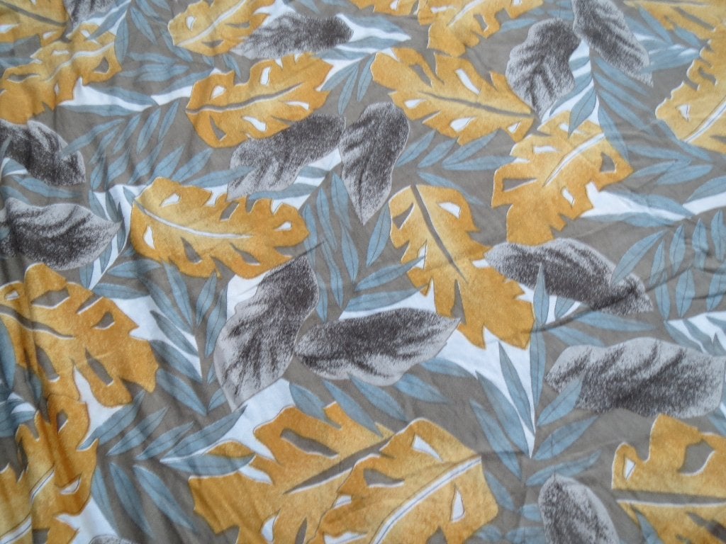 Lap dunne blousestof, Hobby en Vrije tijd, Stoffen en Lappen, Bruin, 120 cm of meer, Nieuw, Ophalen of Verzenden