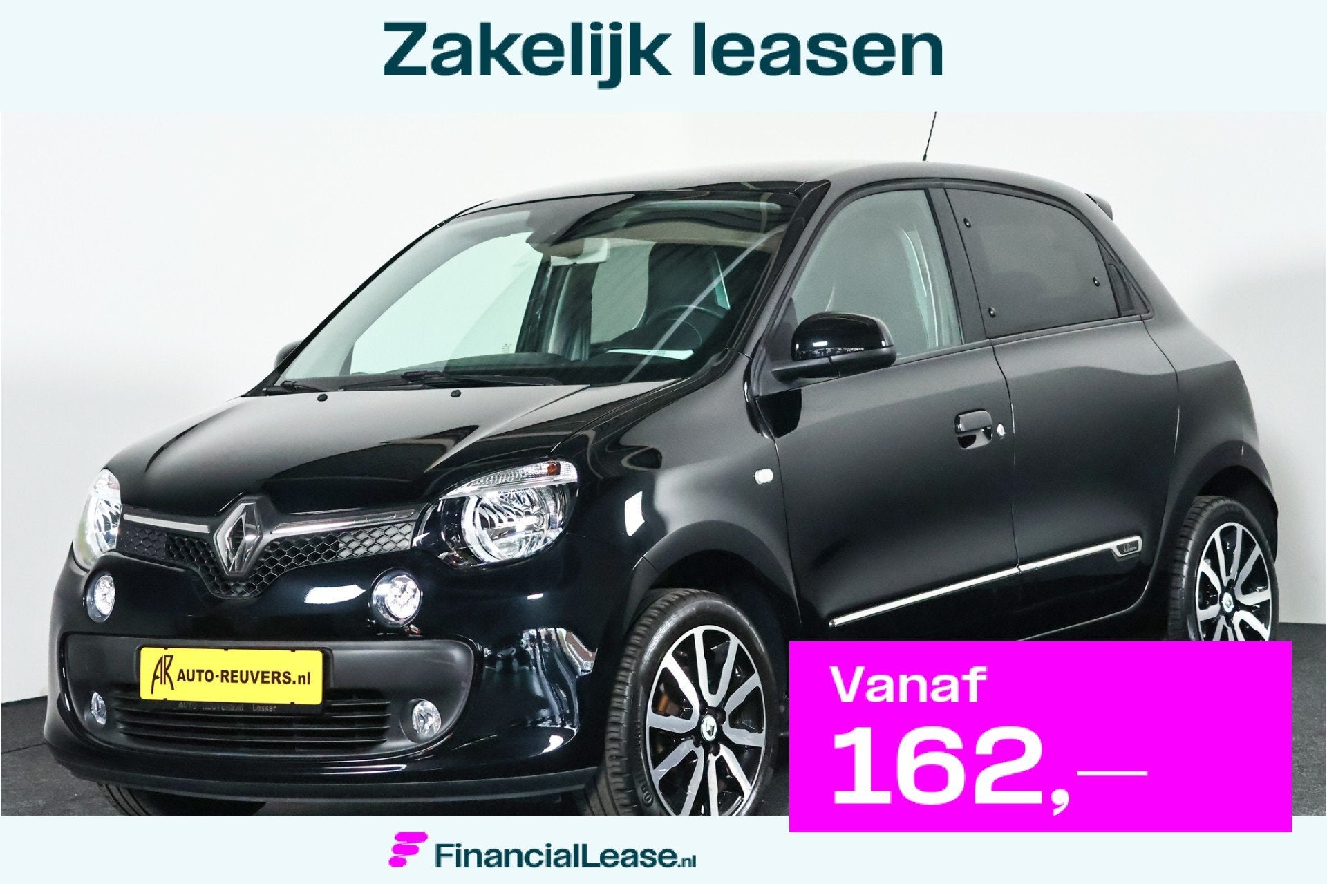 Renault Twingo 1.0 SCe Parisienne / Airco / Cruise / Half Le, 12 maanden, Gebruikt, Zwart, 4 stoelen