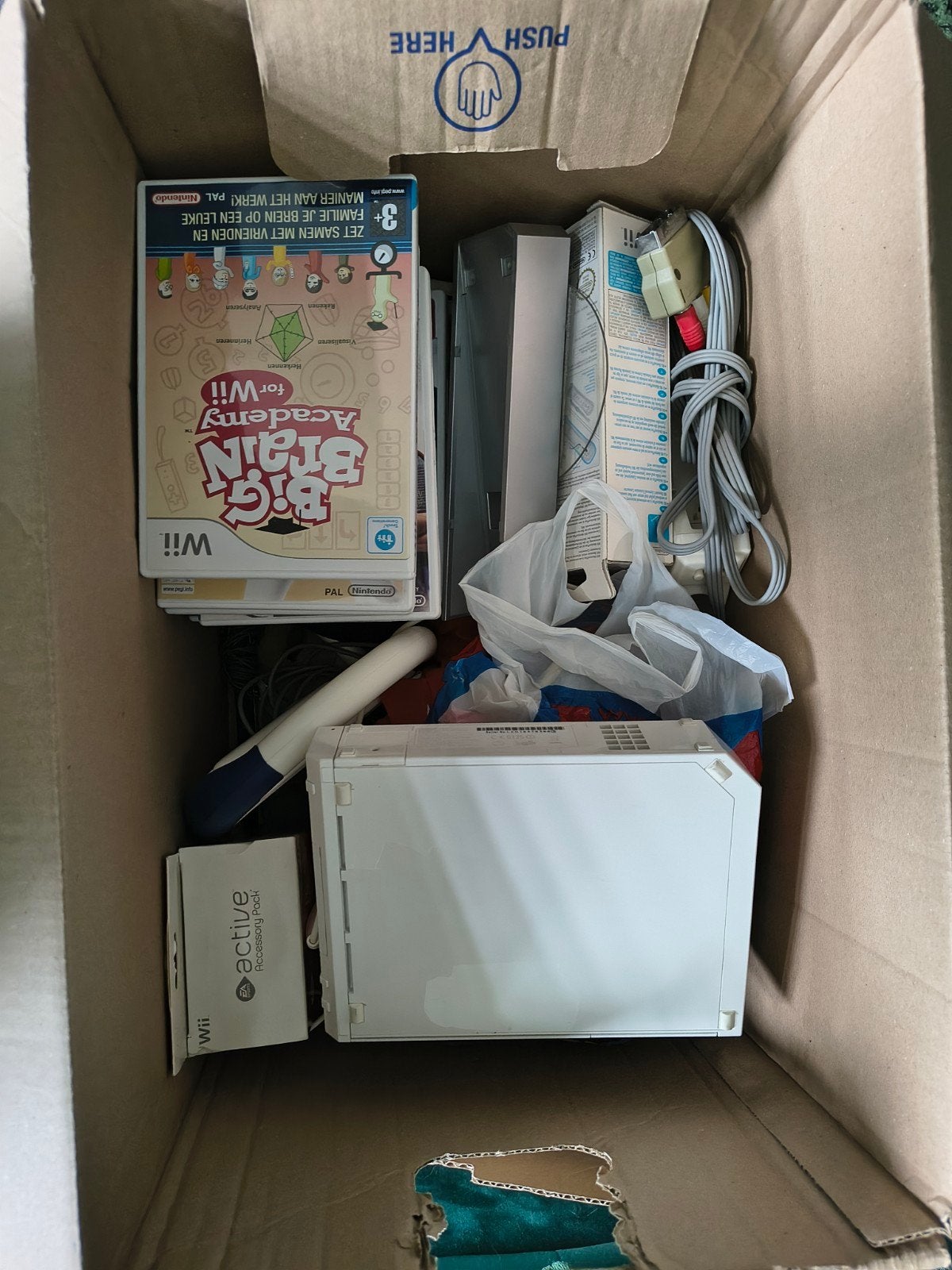 Nintendo wii collectie met games, Ophalen of Verzenden, Zo goed als nieuw, Met 2 controllers