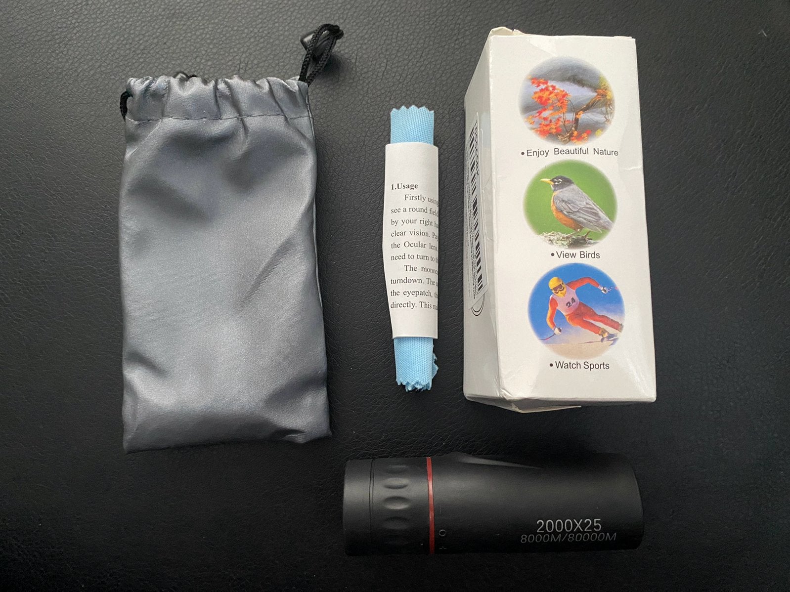 Compact mono verrekijker met speciale glazen, nieuw, Ophalen of Verzenden, Nieuw