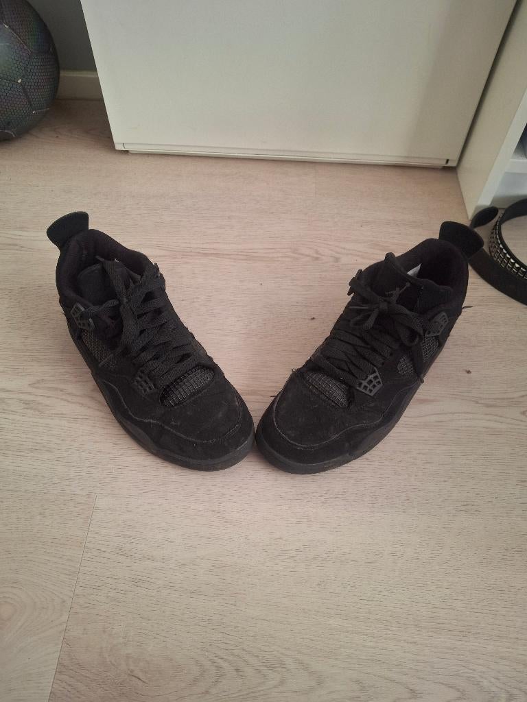 Jordan 4 black cats, Zwart, Air Jordan, Ophalen of Verzenden, Sneakers of Gympen