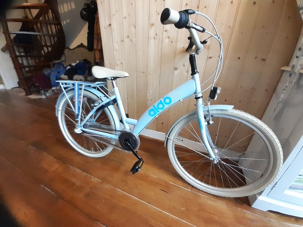 Kinderfiets, Fietsen en Brommers, Fietsen | Meisjes, Terugtraprem, 24 inch, Versnellingen, Ophalen of Verzenden