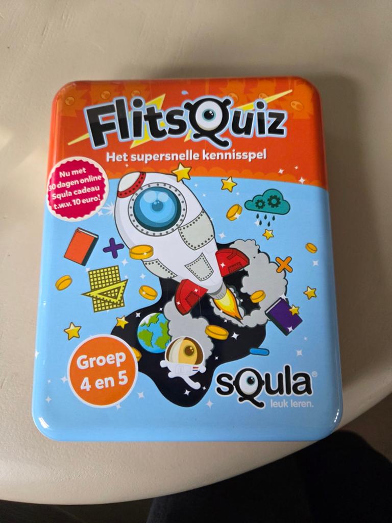 Squla FlitsQuiz, Ophalen of Verzenden, Zo goed als nieuw, Taal en Lezen