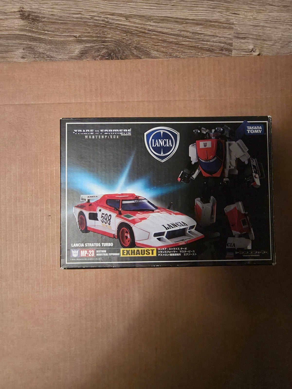 Transformers Masterpiece MP-23 Exhaust Lancia Stratos Turbo, Verzamelen, Ophalen of Verzenden, Zo goed als nieuw