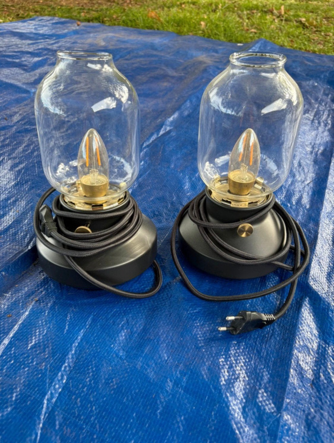 2x Ikea Lampen, Ophalen, Zo goed als nieuw, Minder dan 50 cm