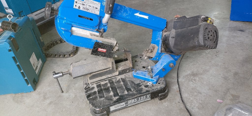 Bandzaagmachine Gude mbs 125, Ophalen, Gebruikt, 70 mm of meer, Güde