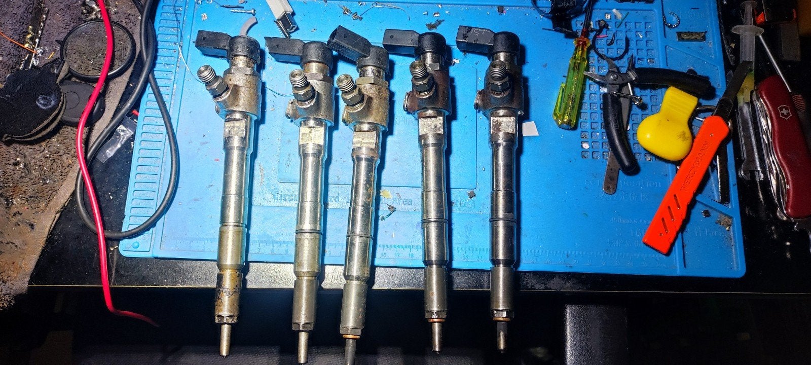 5x VW TDI Verstuivers 1.6 TDI CAY Motor, Ophalen of Verzenden