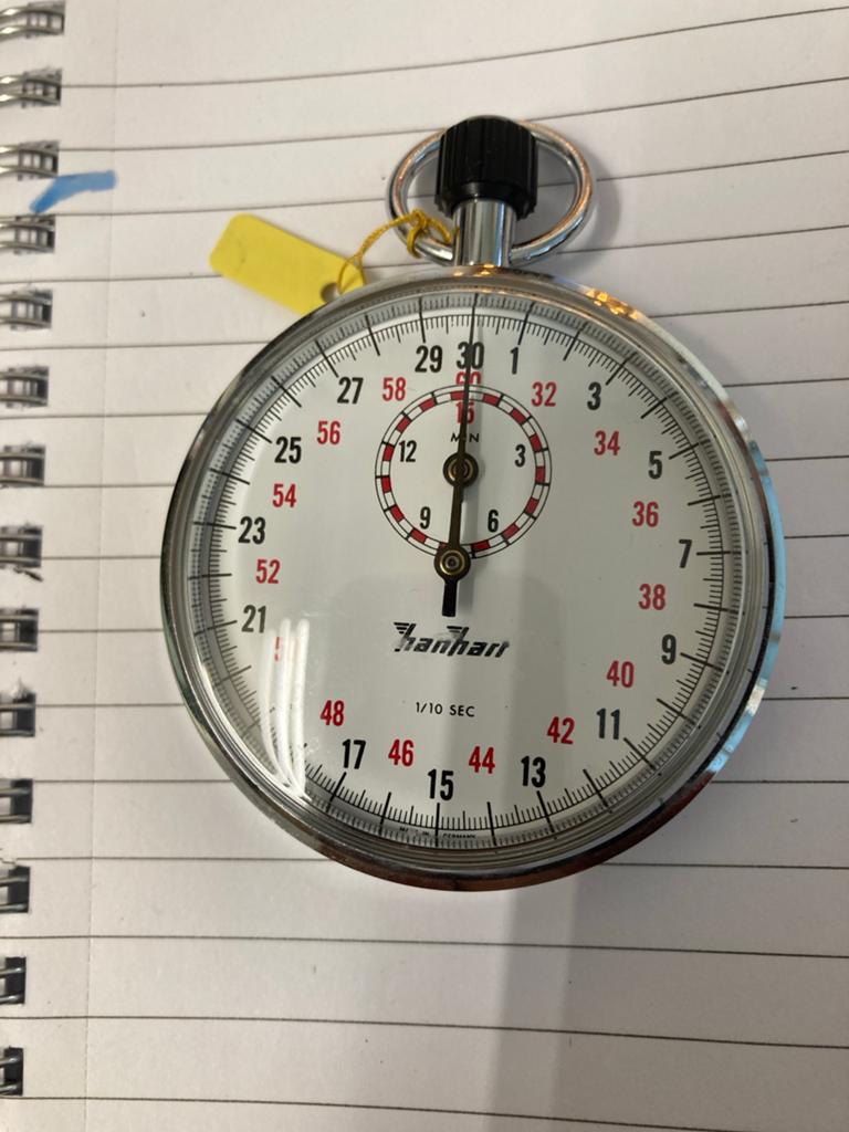 Vintage Hanhart Stopwatch - Nieuwstaat, Ophalen of Verzenden