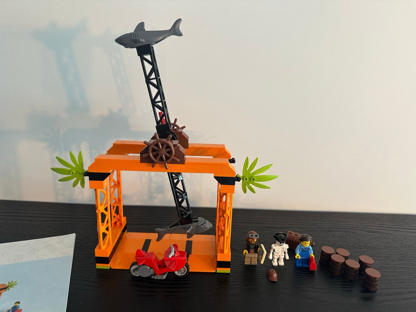 Lego City Stuntz Haaienaanval Stuntuitdaging 60342, Gebruikt, Overige thema's, Lego, Ophalen of Verzenden