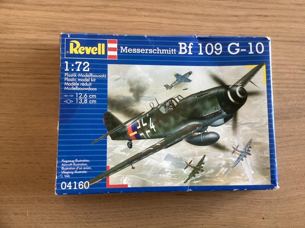 Revell Messerschmitt BV 109 G-10, 1:72 tot 1:144, Revell, Ophalen of Verzenden, Zo goed als nieuw