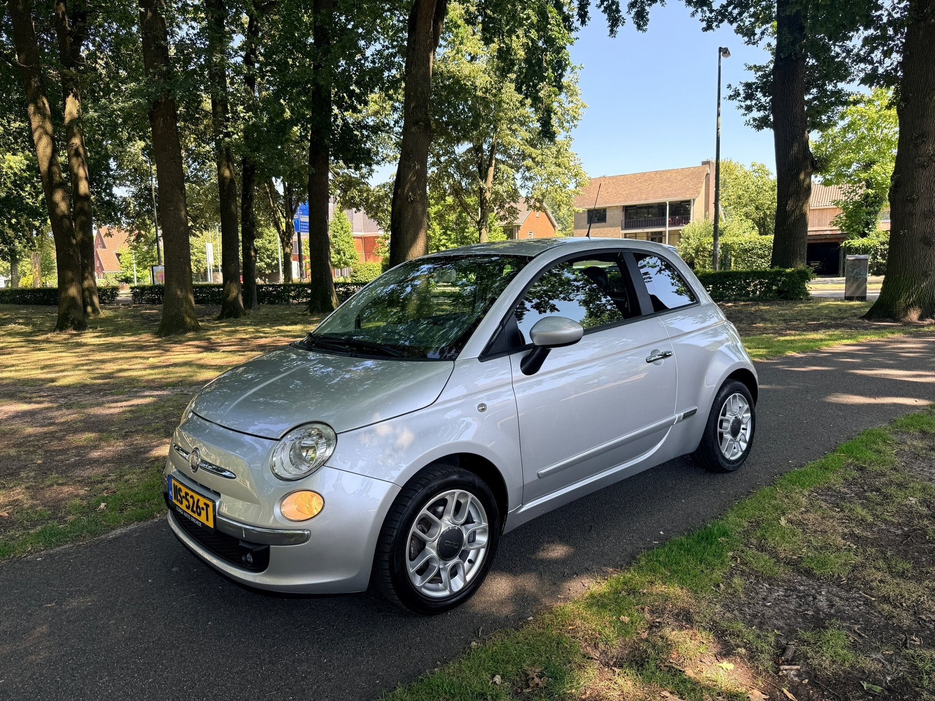 Fiat 500 1.4-16V Goed onderhouden-Mooie uitvoering-Nieuwe ap, Auto's, Voorwielaandrijving, 101 pk, Gebruikt, 31 €/maand