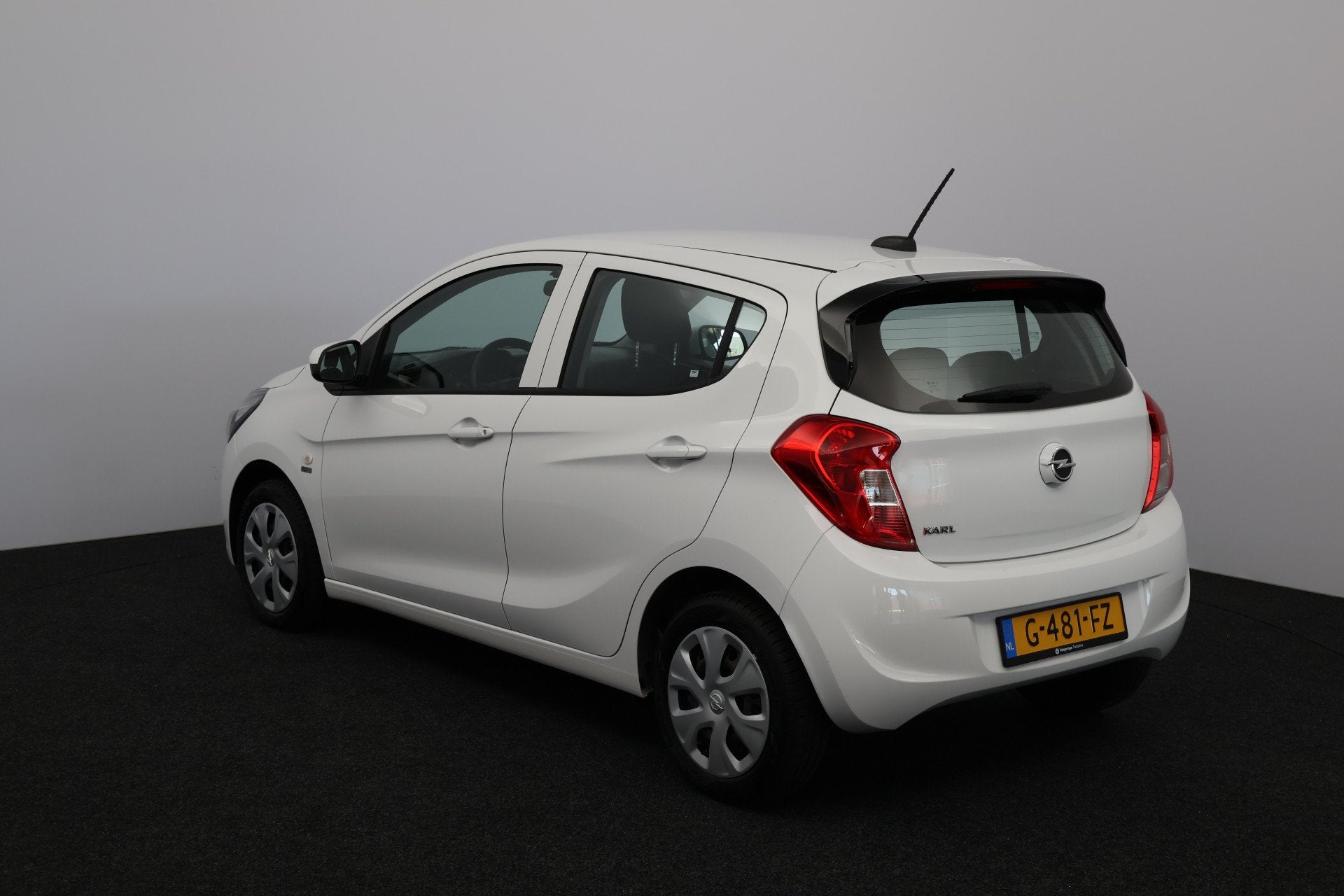 Opel KARL 1.0 ecoFLEX 120 Jaar Edition/ NAVI/ Apple + Androi, Auto's, 839 kg, Stof, Gebruikt, Wit