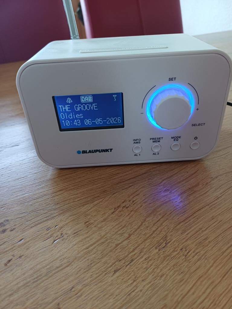 Blaupunkt CLRD DAB+ FM Radio - Wit, Ophalen of Verzenden, Zo goed als nieuw, Radio