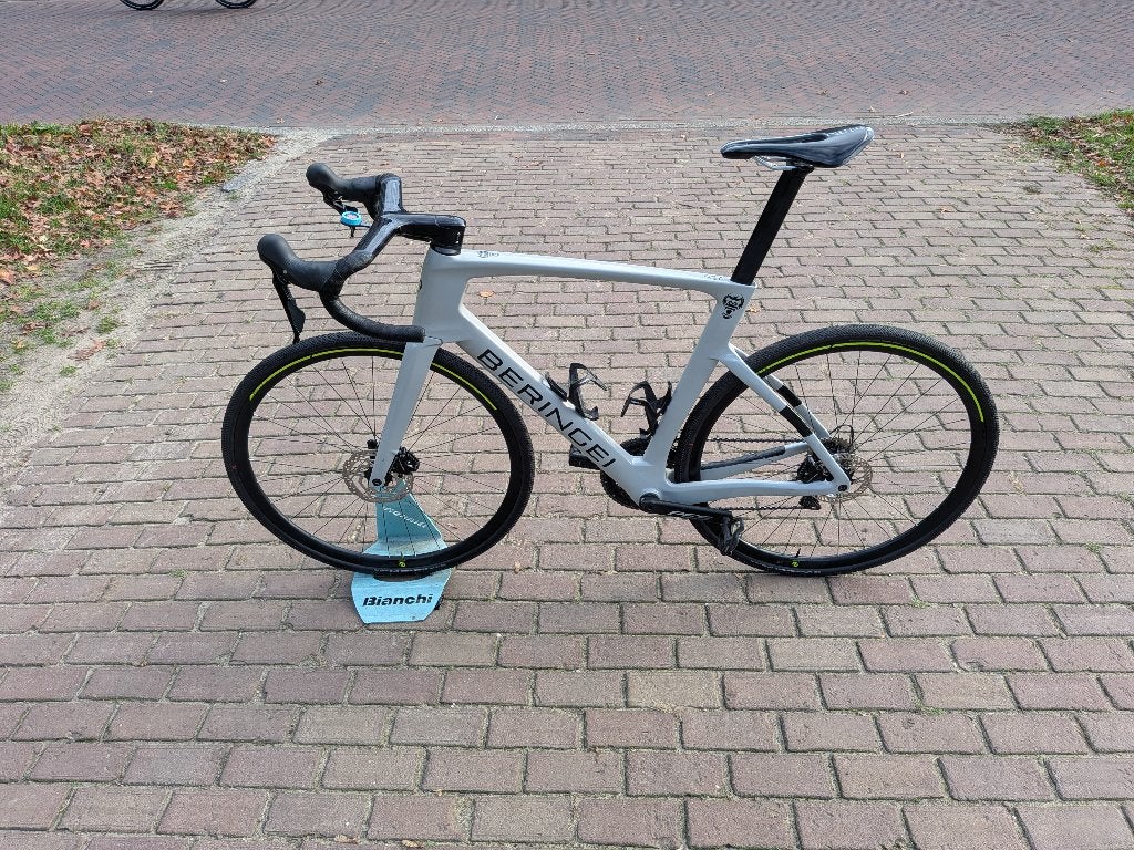 Beringei carbon racefiets maat 58 met powermeter, 28 inch, Gebruikt, Carbon, Heren